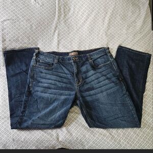 Mens 5.11 Tactical Dark Blue Straight Leg Jeans Size 40x32